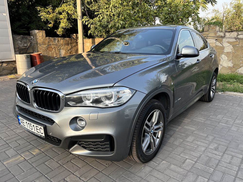 BMW X6 F16 Официальный Без подкрасов М Пакет 3.0 Diesel