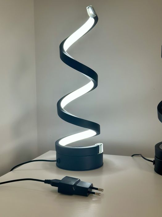 Lampki LED Spiralne USB Nocne z Regulacją - dwie w cenie jednej!