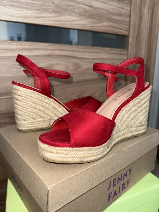 Sandały na Koturnie i Platformie