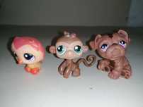 Littlest Pet Shop zestaw zwierzątek