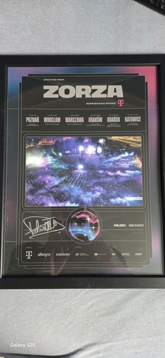 Autograf dawid podsiadło zorza