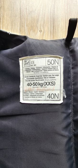 Helly Hansen Sport Comfort kamizelka asekuracyjna 40 - 50kg