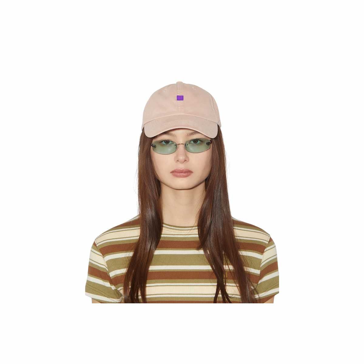 Кепка Acne Studios Micro Face Patch Cap Dusty Beige