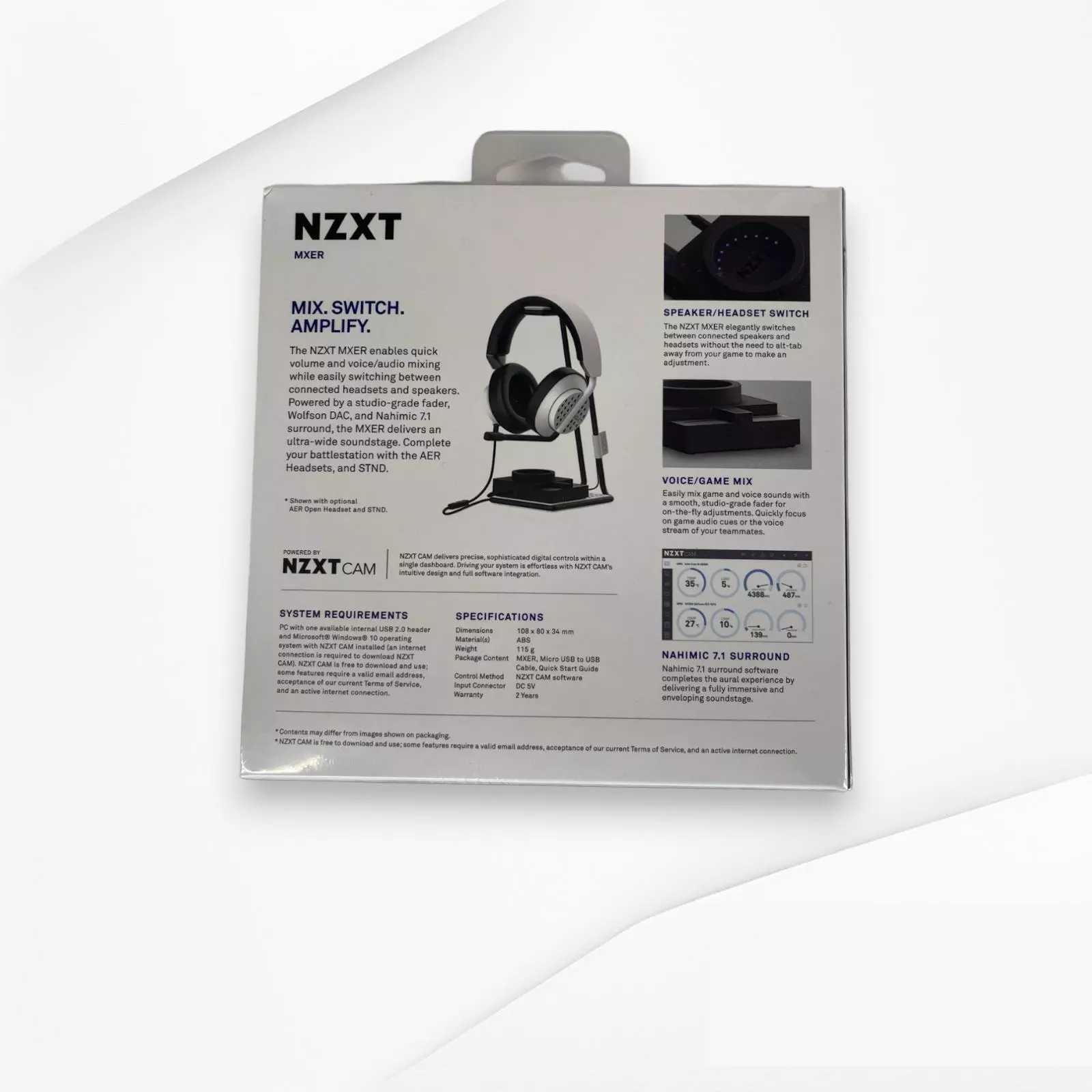 Звуковая карта с фейдером NZXT MXER (USB )