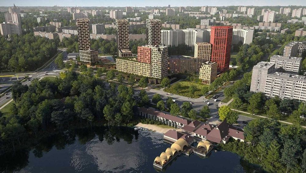 1-к 39 м²  ЖК Brother Ревуцького 1  РІЕЛ Sister причальна Грейт Акція