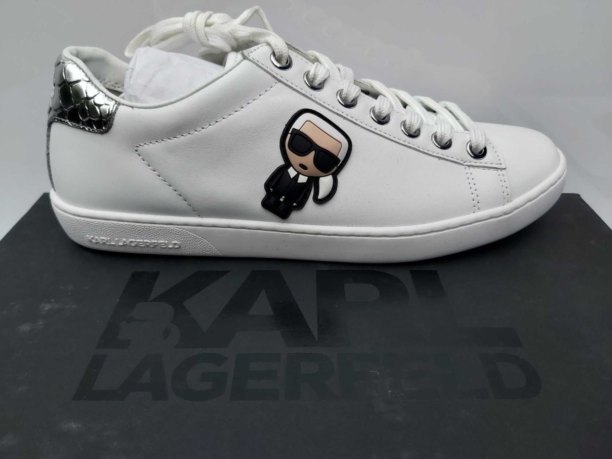 NOWE sneakersy KARL LAGERFELD trampki tenisówki icon 37