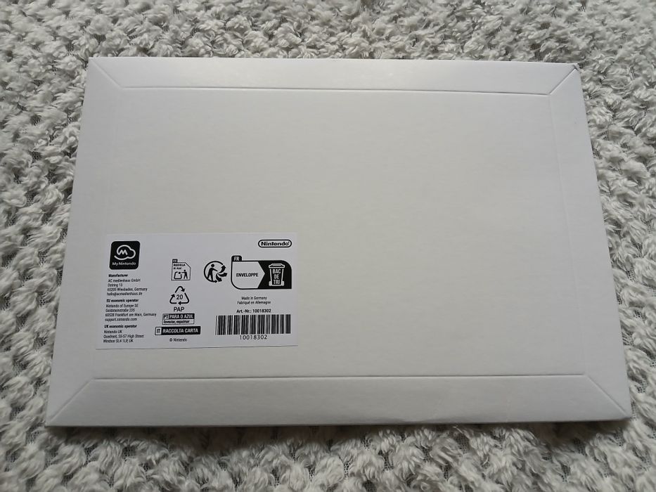 NOWY nieotwarty Kalendarz Nintendo Online 2026 kartkowy na biurko