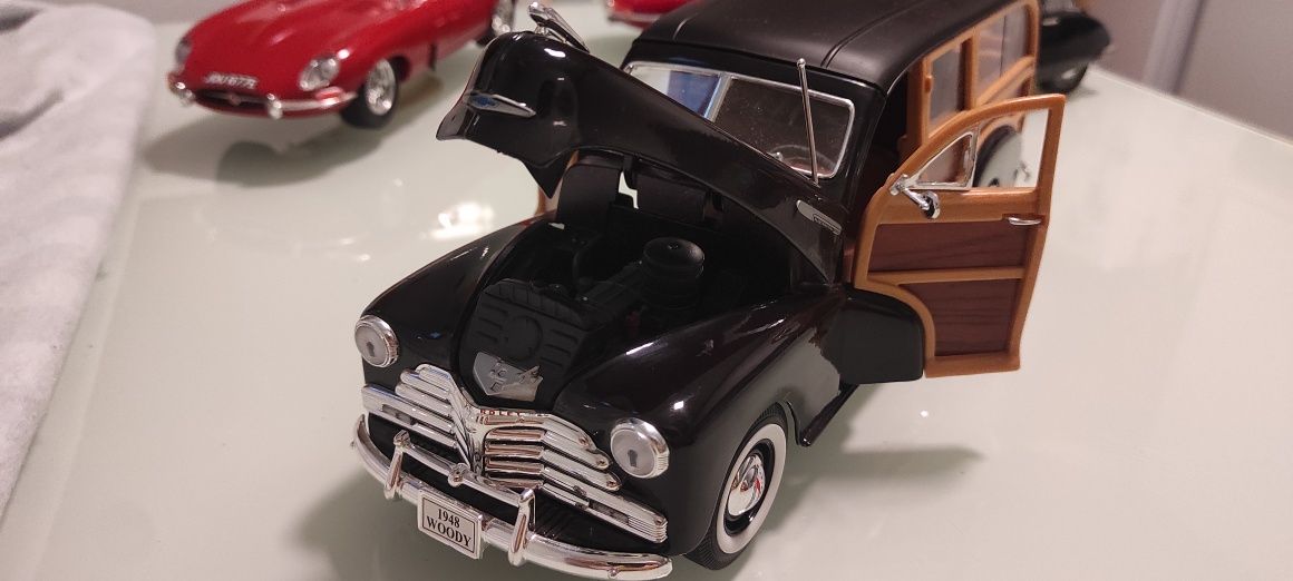 1/18 Chevrolet Woody welly carro coleção miniatura