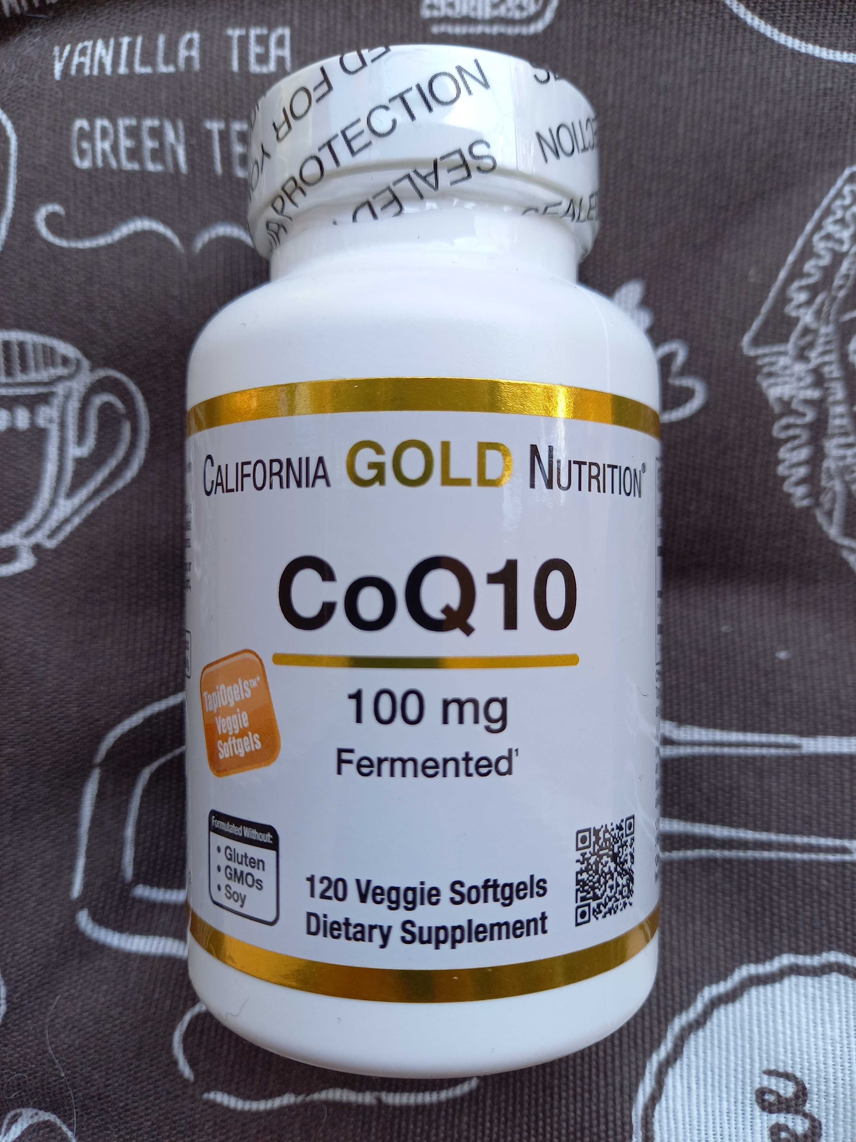 Коэнзим коензим Q10 CoQ10 100 Мг California Gold Coenzyme 30 60 120 шт