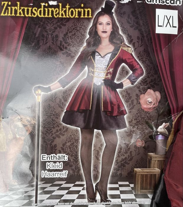 Kostium stroj roz.L/XL Cyrk Cyrkowka halloween karnawal