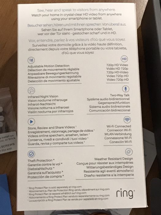 Ring Video Doorbell - campainha sem fios