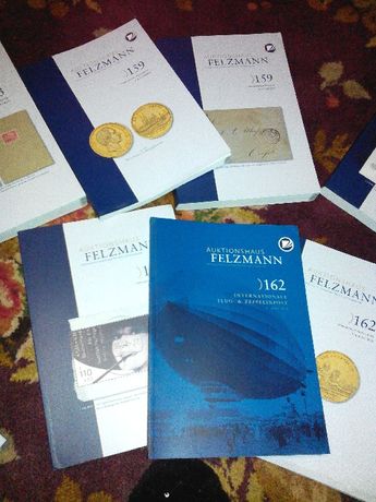 Auktionshaus Felzmann каталоги Филателия и Нумизматика