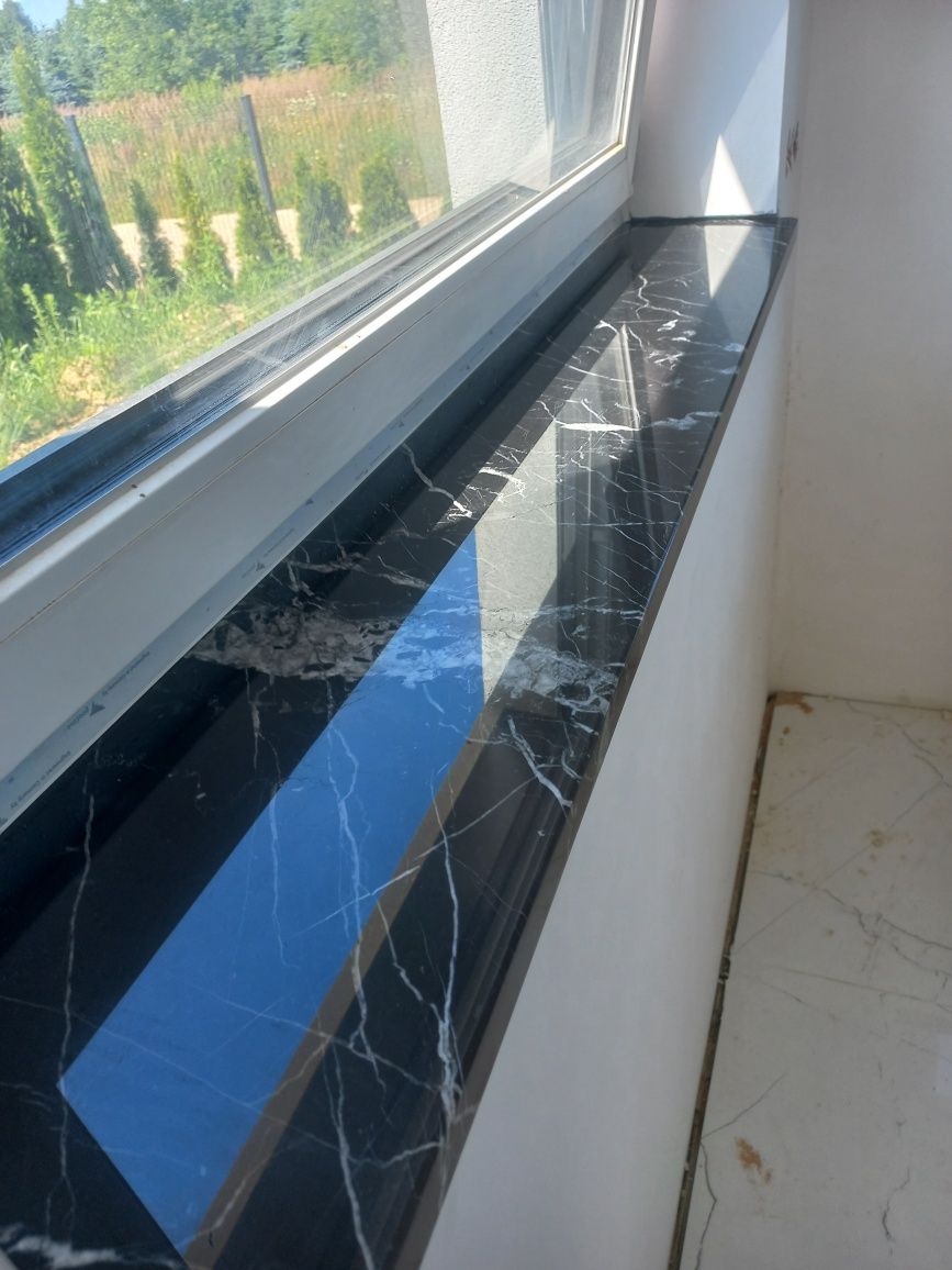 Parapety schody z kamienia zewnętrzne wewnętrzne