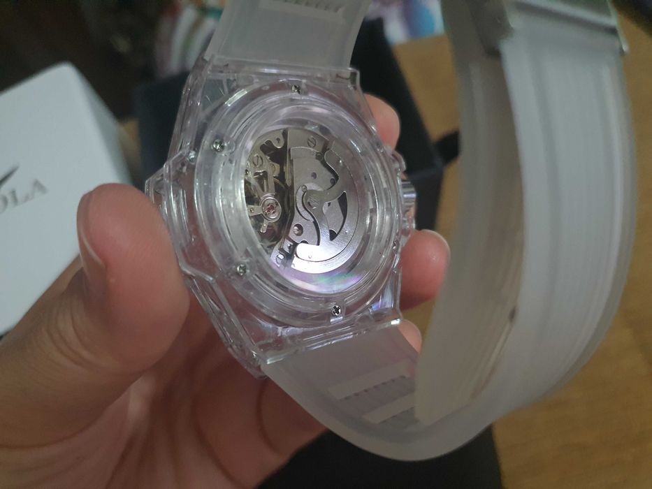 Relógio Onola mecânico novo unisexo