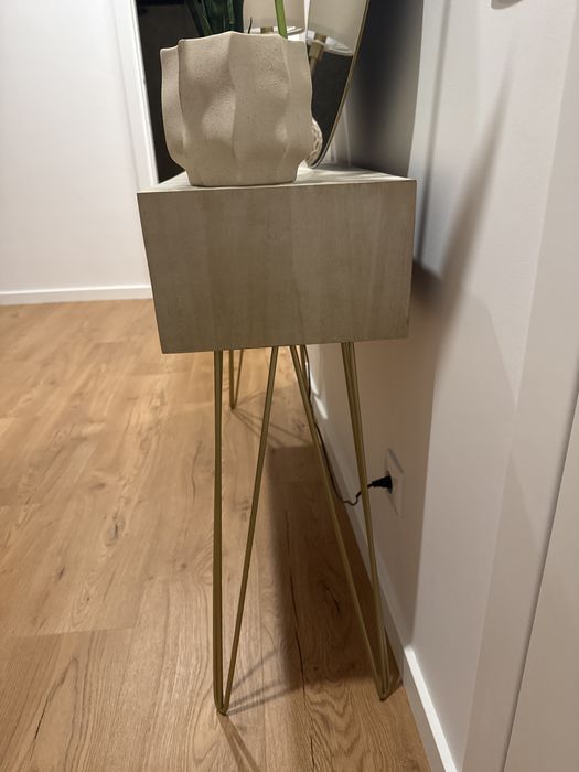 Consola Dourada Copenhaga 110x80cm