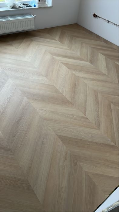 Panele winylowe (jodełka francuska) Spc Aquatus Chevron Dąb Dolores