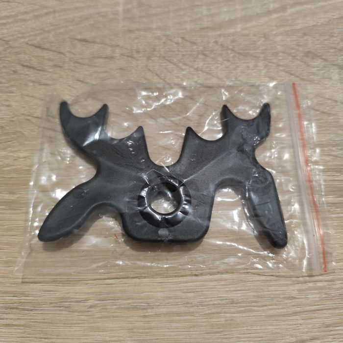 Podpórka bilardowa zakładana na kij, uniwersalna, czarna, nowa