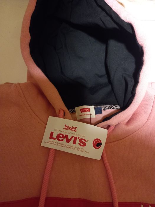 Camisola polar levi's rosa