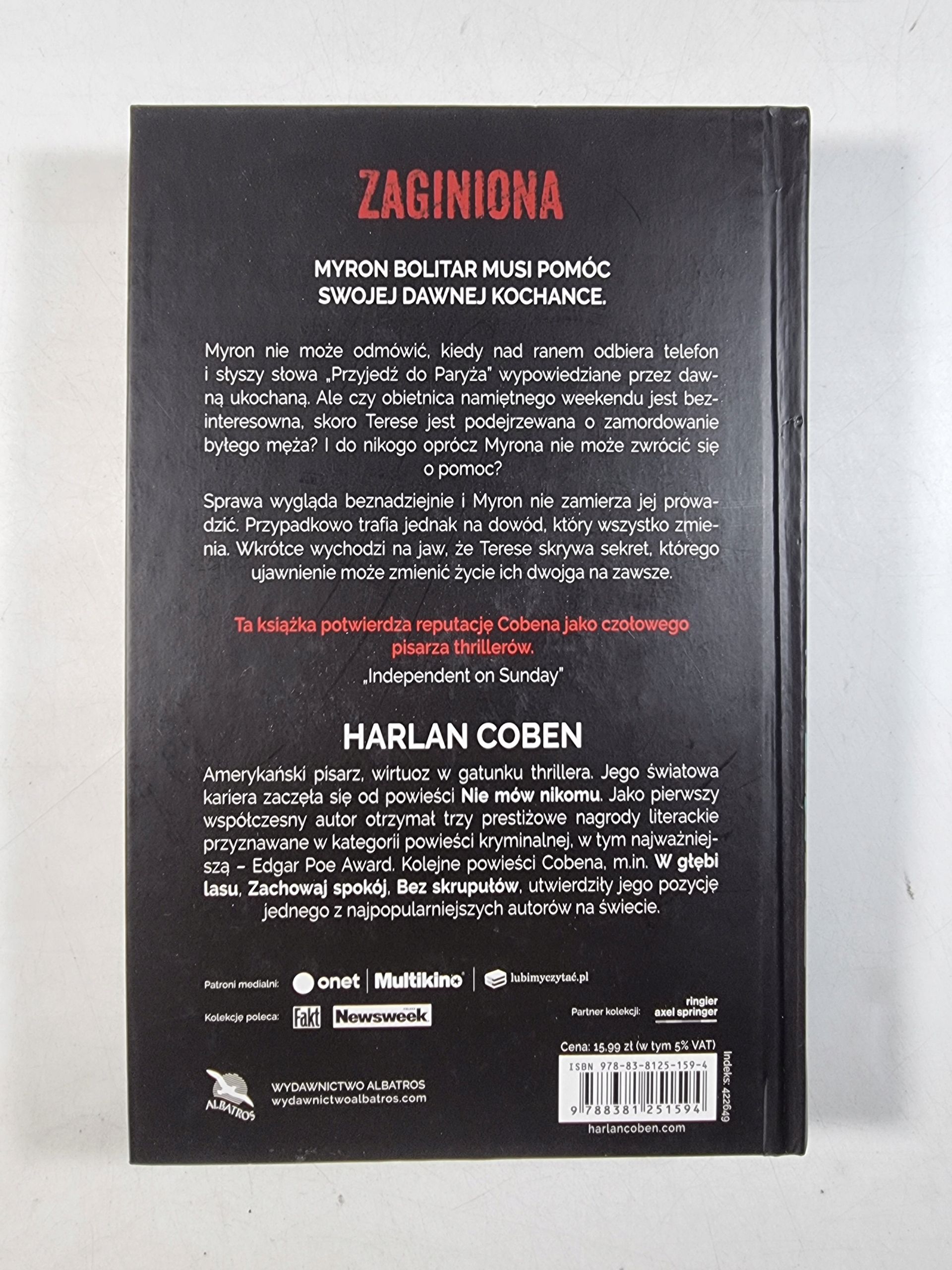 Zaginiona / W Labiryncie Kłamstw Tom 23 / Harlan Coben