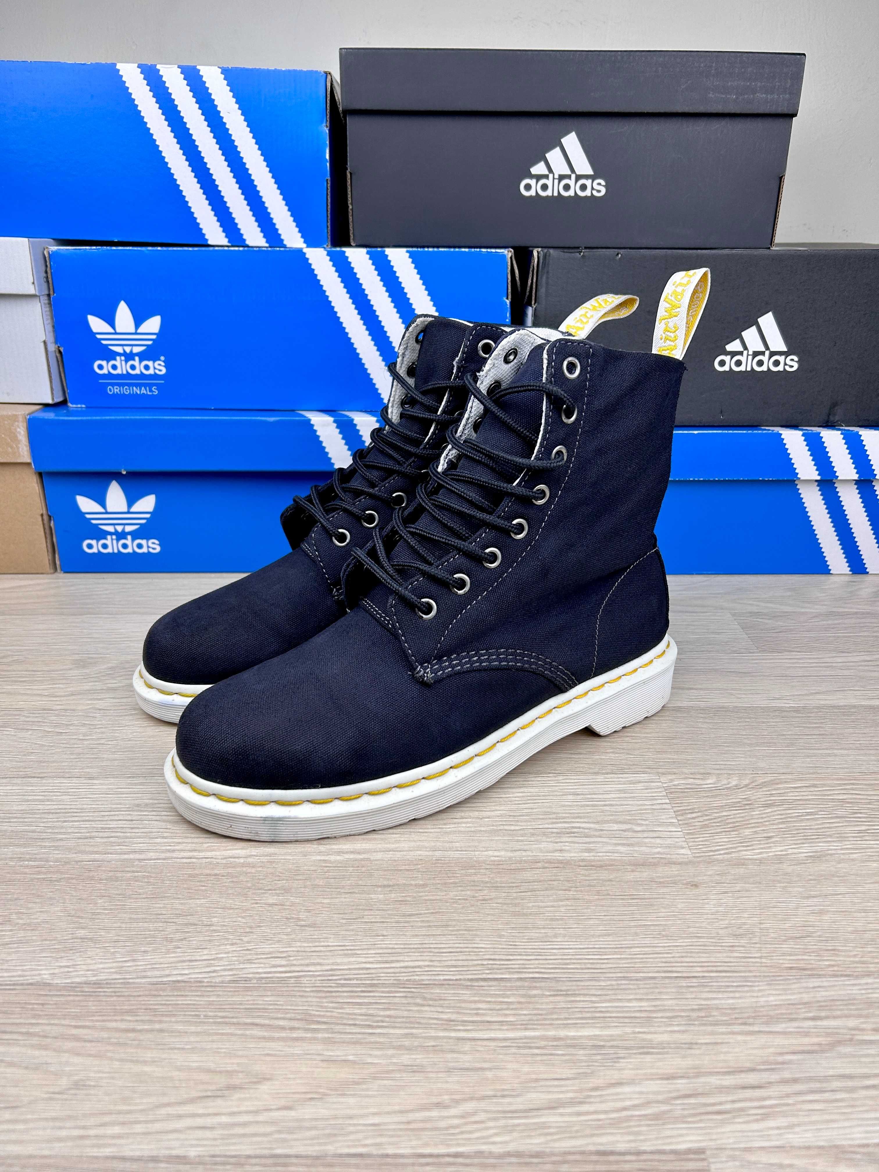 Ботинки Dr. Martens 1460 Page тканевые синие 43