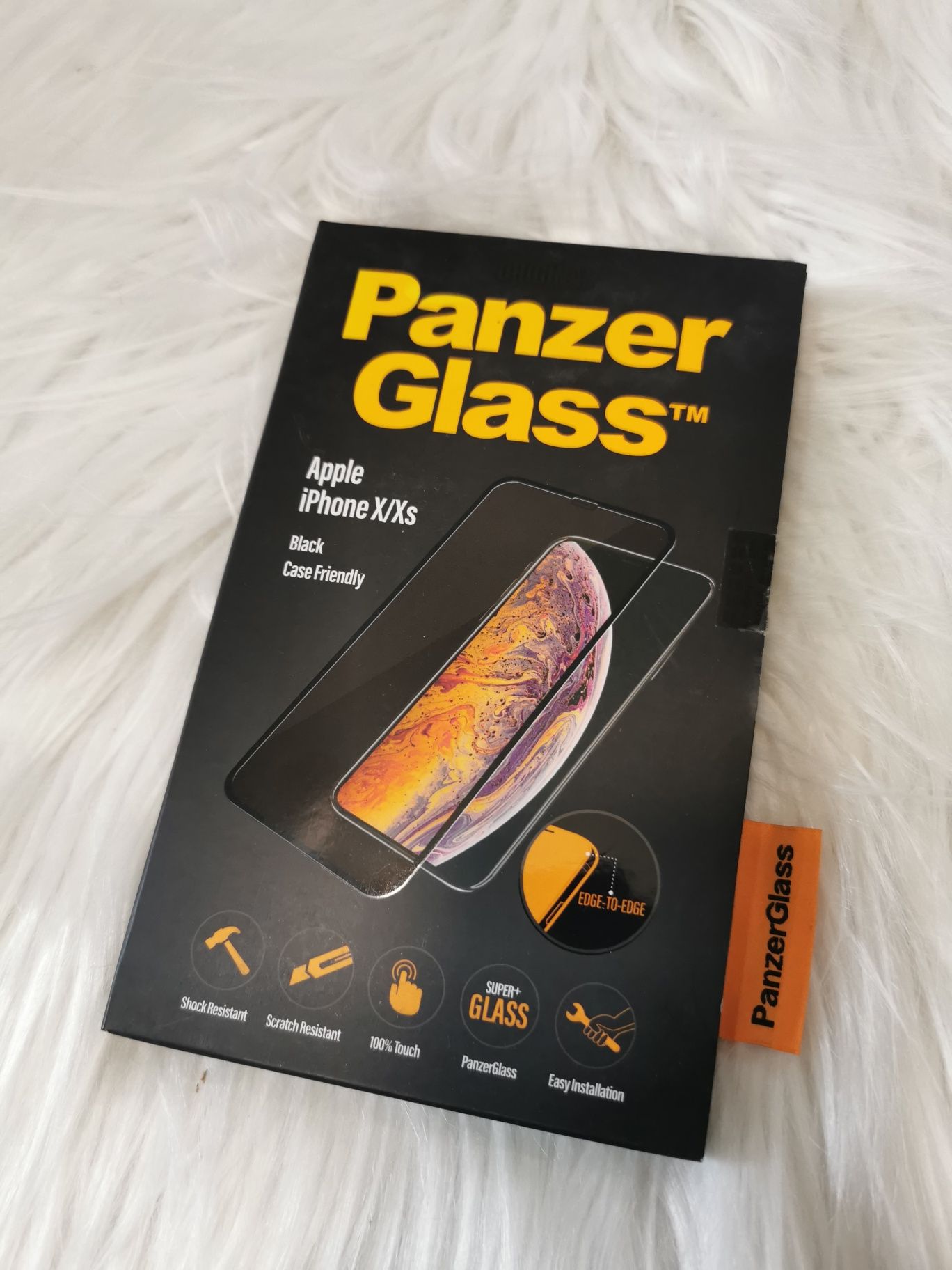 Szklo ochronne hartowane do Iphone X/Xs Panzerglass mocne