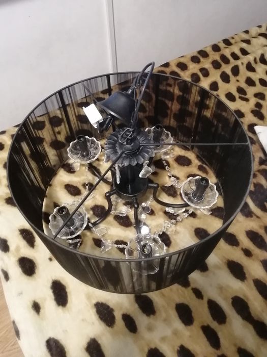 Candeeiro sala preto