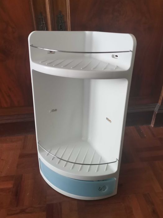 Suporte de canto duche c/ gaveta -  Dim 50x20x20 cm  6€ / 12€