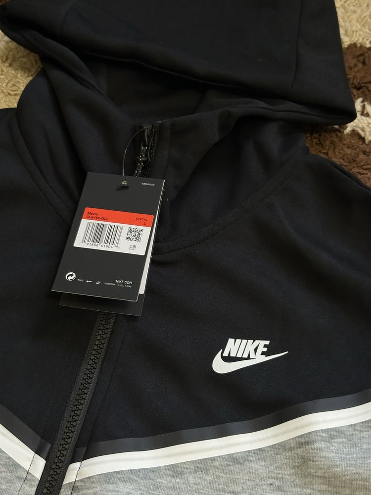 НОВА Кофта Nike Tech Fleece Чоловіча кофта Найк теч флис зіпка/світшот