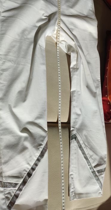 Calcas curtas, chinos, brancas, La Mode est à Vous, 38