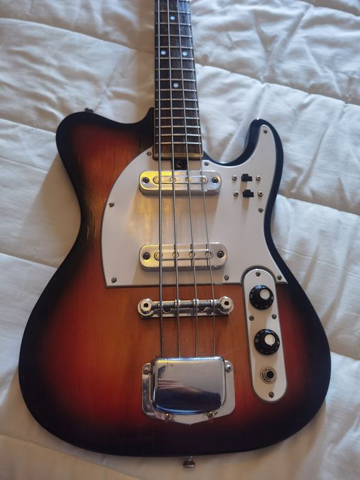 Baixo Jedson / Teisco piccolo bass