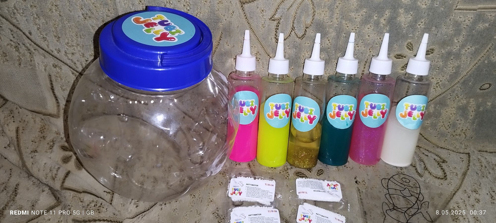 Sprzedam zestaw tubi jelly