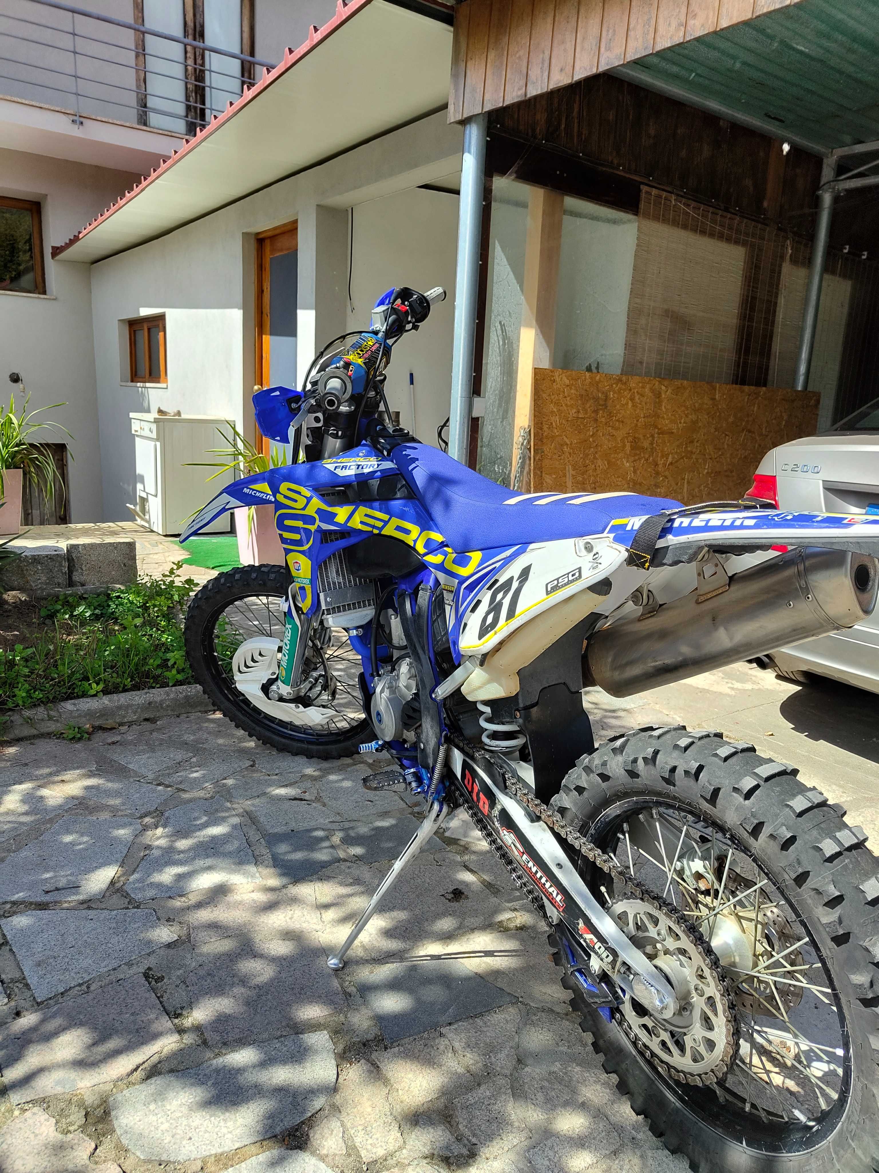 Sherco sef300 ano 2013  com start elétrico