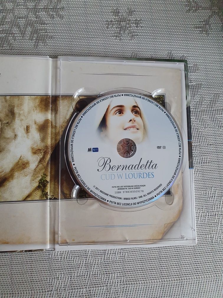 Film dvd "Bernadetta Cud w Lourdes"