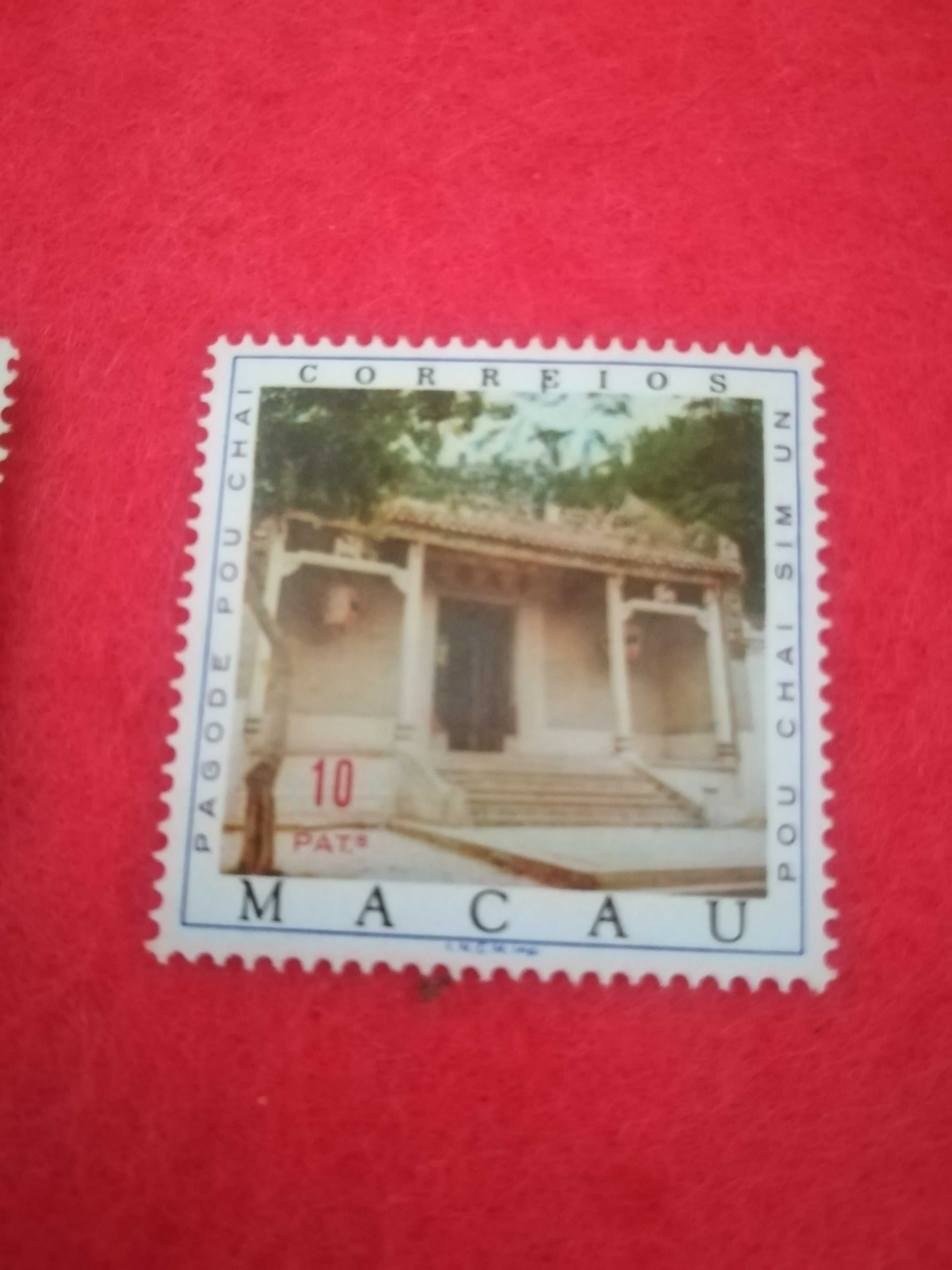 Conjunto de selos Macau