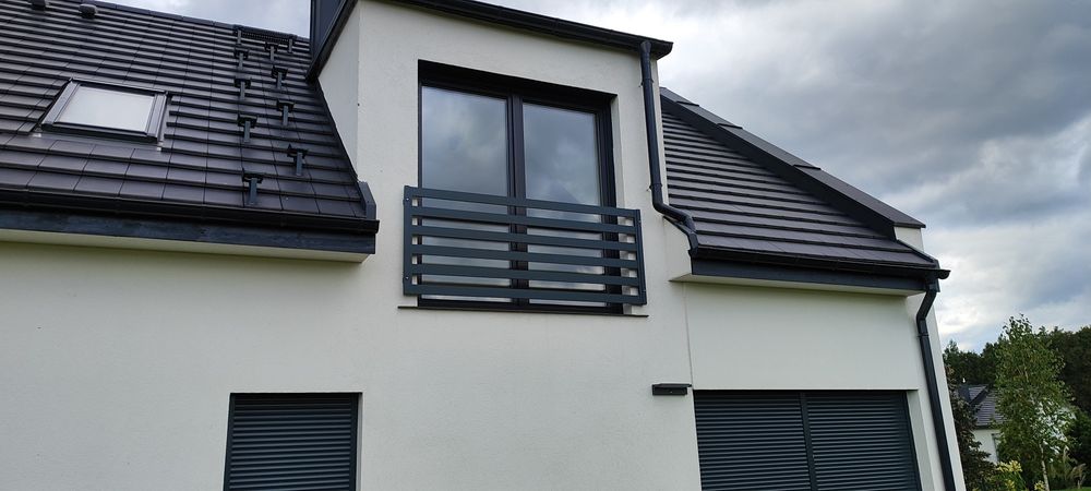 Balkon francuski balustrada panelowa