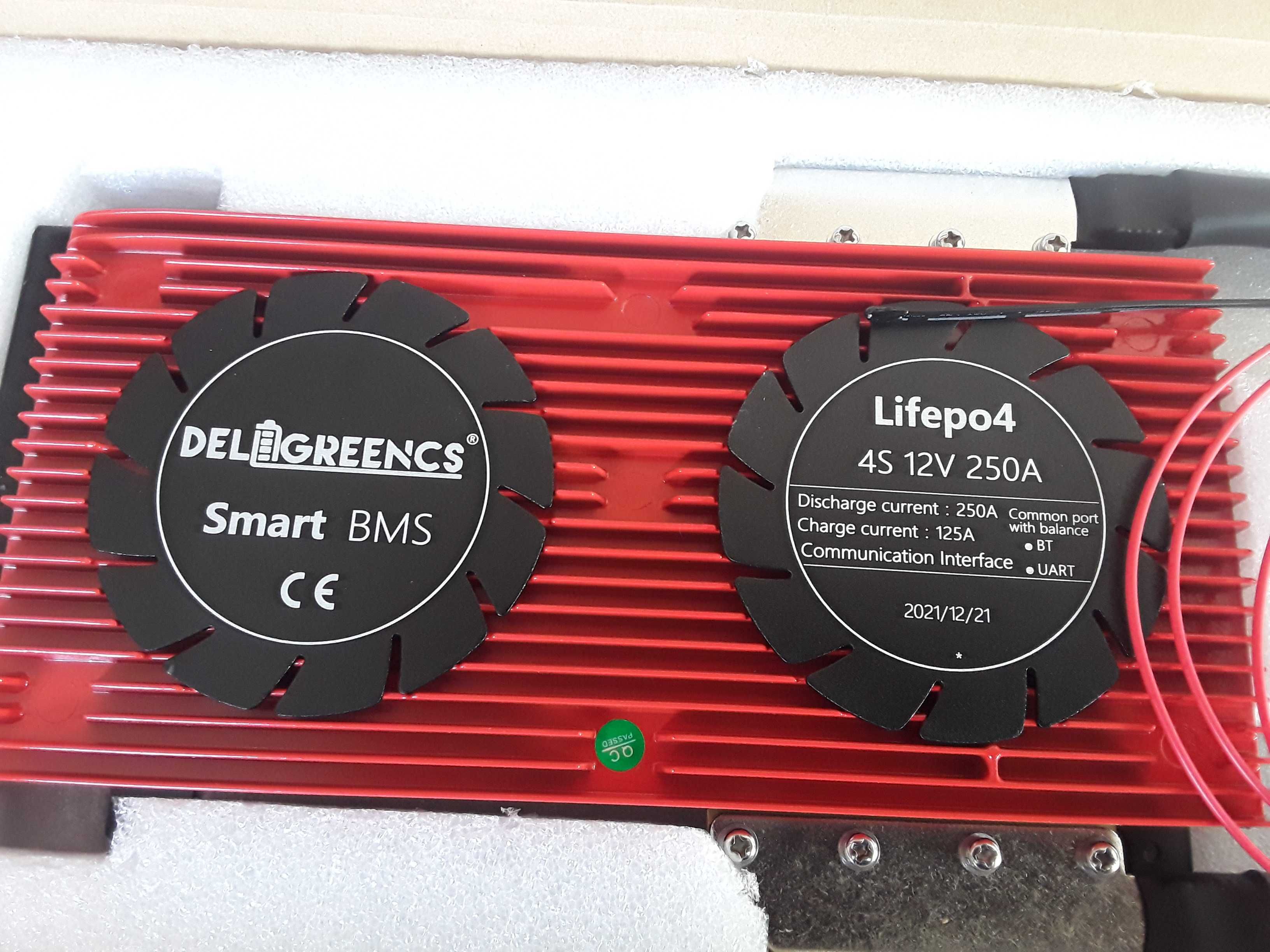 SMART BMS DALY 250A LIPO4 4S baterias