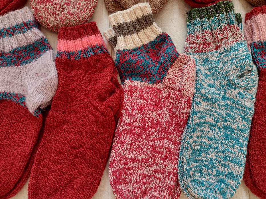 Продам вязаные носки 38-42 размер