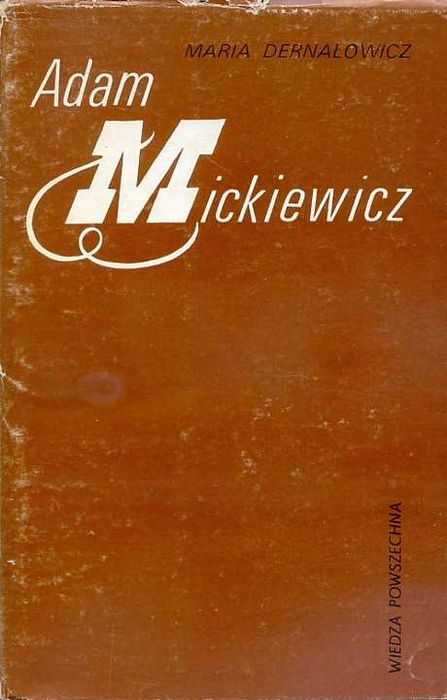 Adam Mickiewicz Maria Dernałowicz A72135