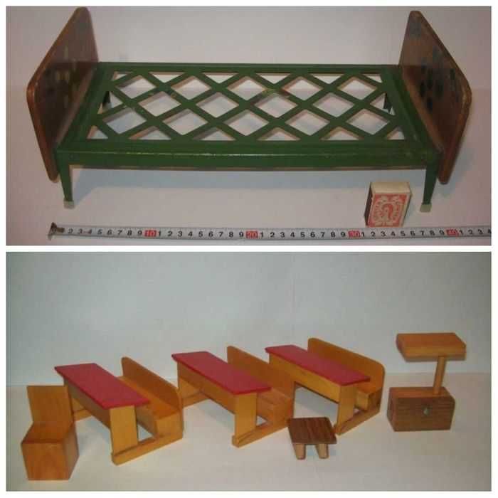 Игрушка набор кукольная мебель времён СССР