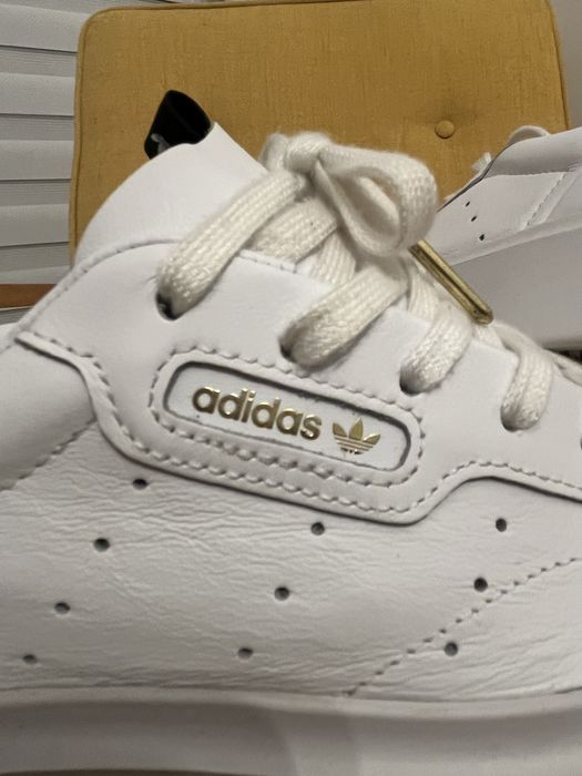 Sneakersy damskie Adidas Sleek, skóra naturalna roz. 38,5