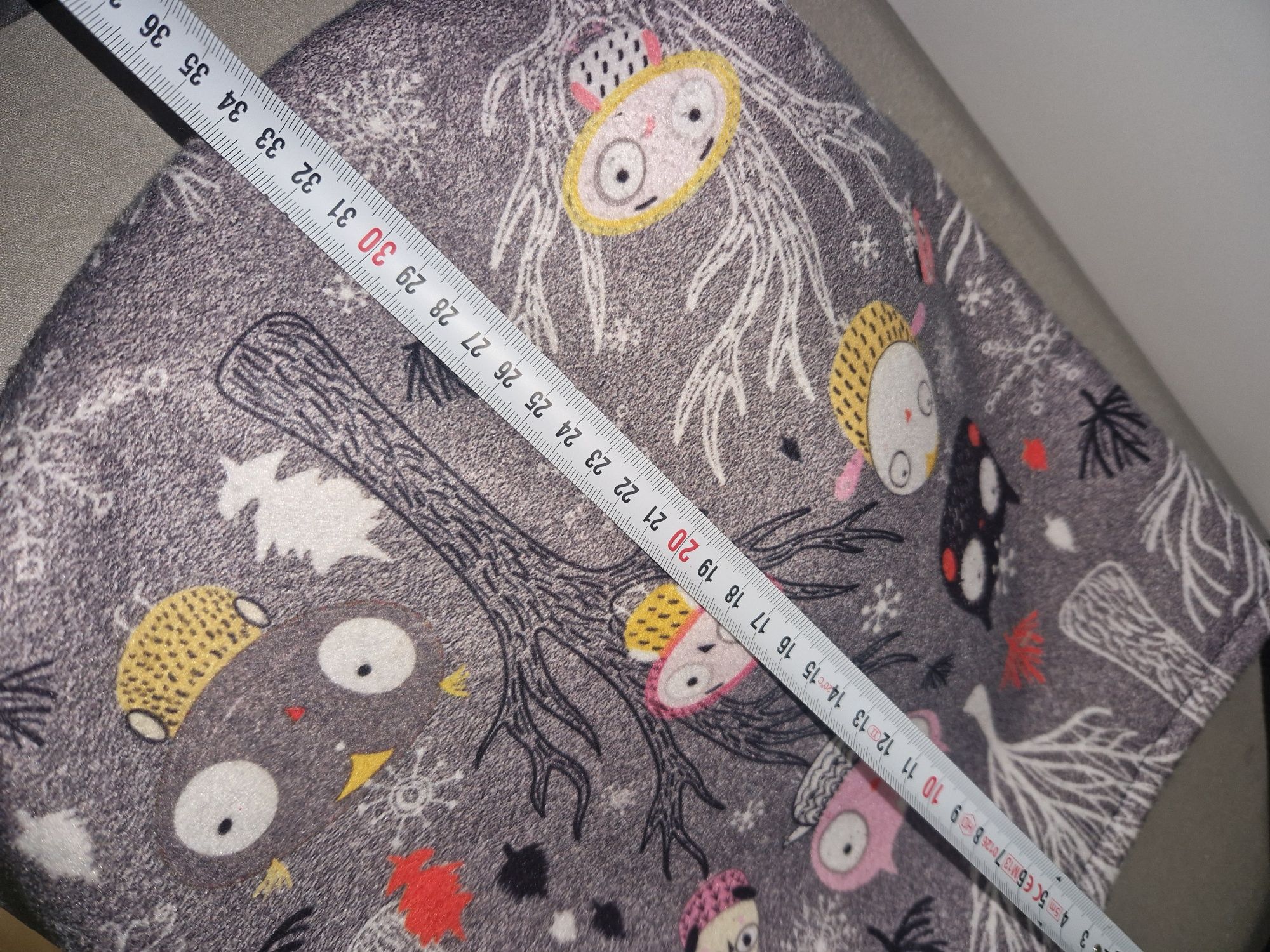 Torba - listonoszka filcowa Funky Sowy Bubo Sunlovers