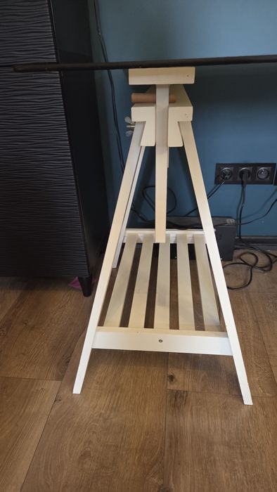 Biurko Stół ikea  szklany blat