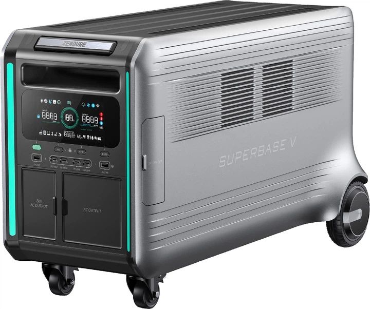 зарядна станція zendure superbase v6400 3800w 6438wh чиста синусоїда