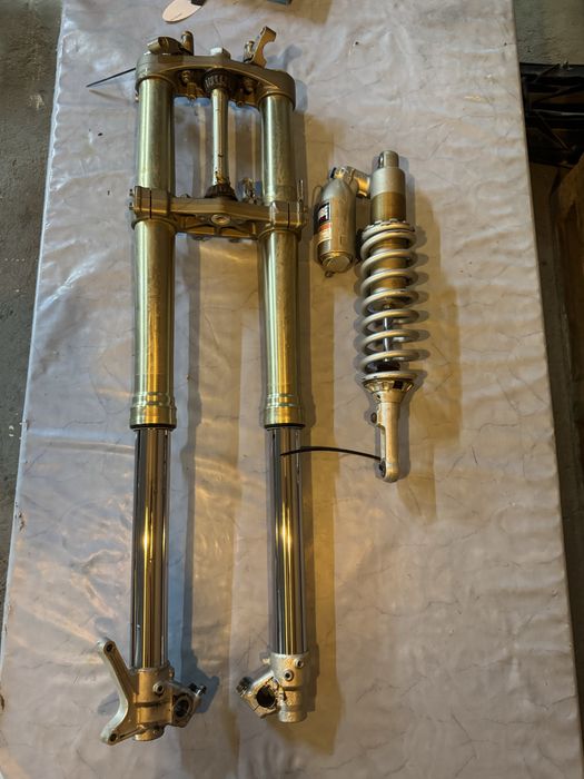 Підвіска yamaha WR 450 F вилка і задній амортизатор