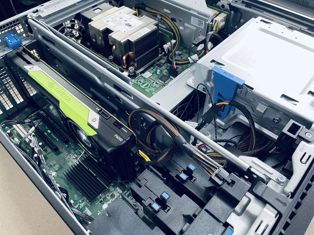 Рабочая станция DELL PRECISION T7820 2x Xeon Gold 6138 P6000 24Gb