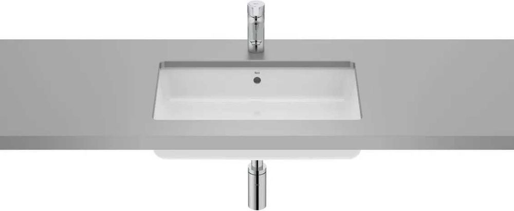 Roca Gap umywalka 55x35 cm prostokątna podblatowa biała A3270YFS00