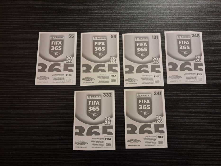 Наклейки PANINI365 FIFA 2026