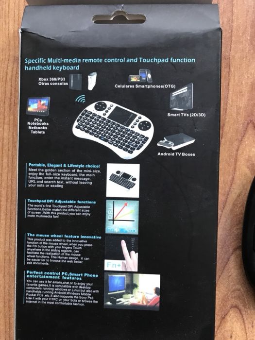 Mini teclado wireless