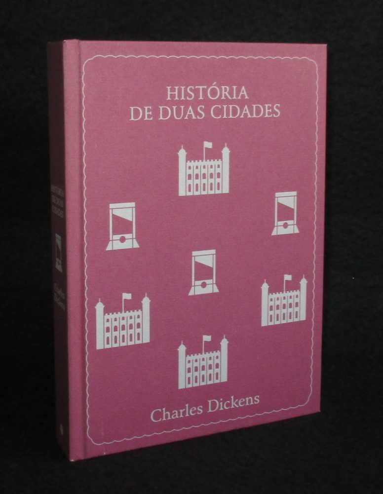 Livro História de Duas Cidades Charles Dickens