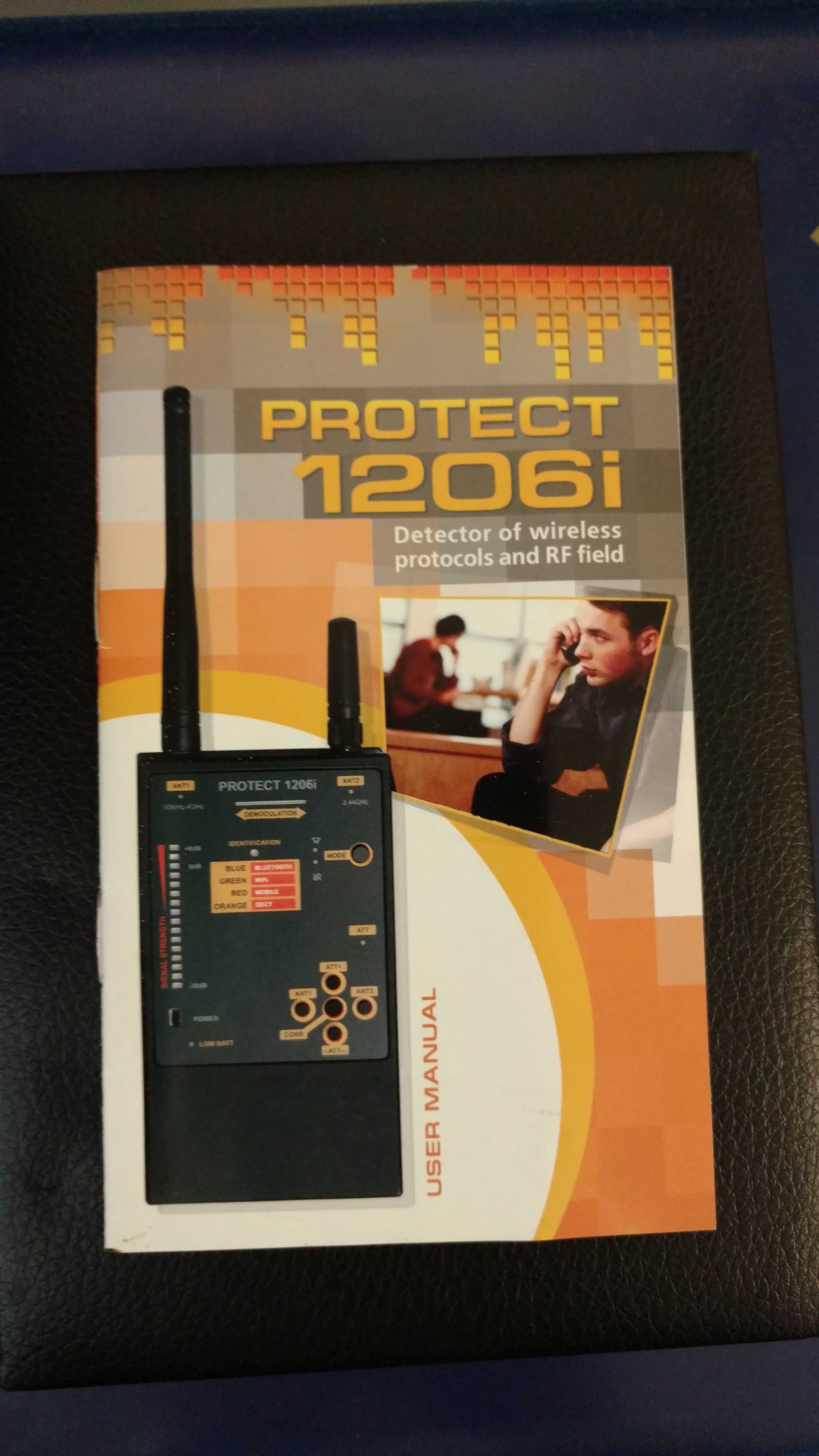 Детектор Wi-Fi Bluetooth Protect